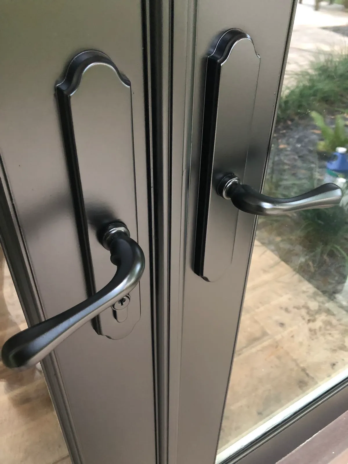 Impact door handles - After