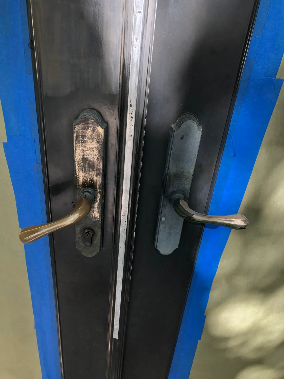 Impact door handles - Before