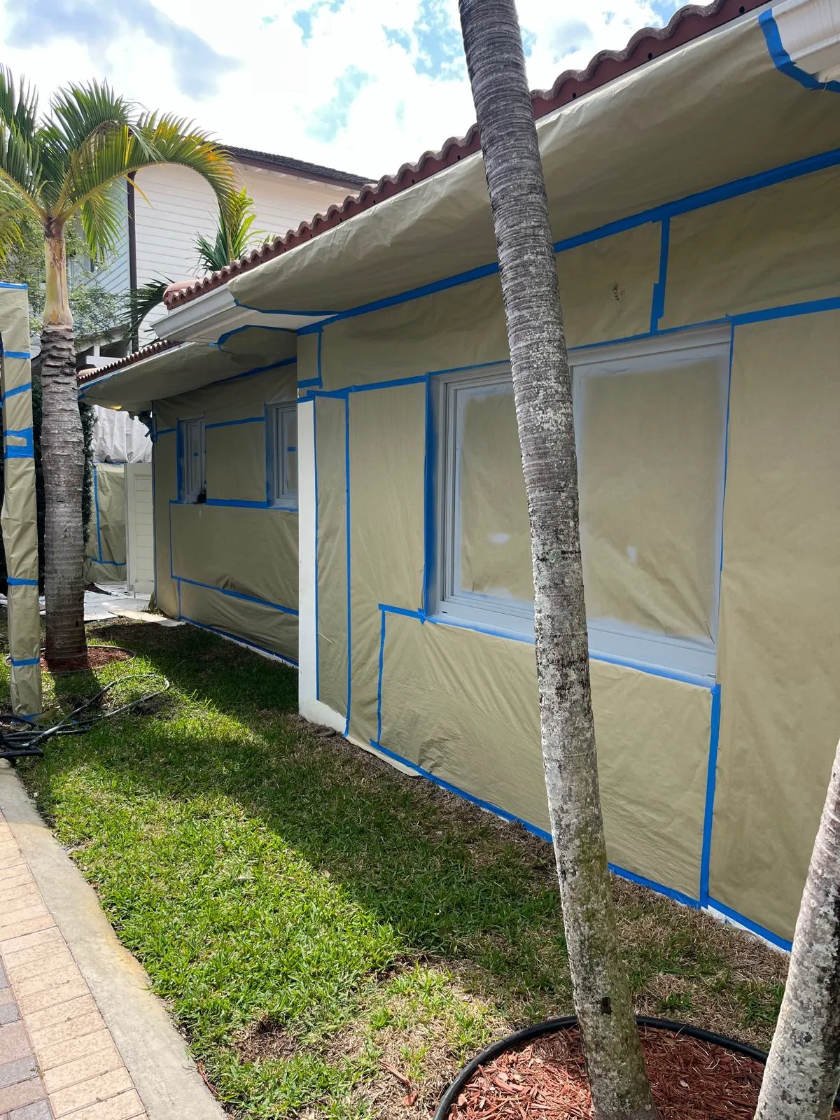 Residential impact windows - Before