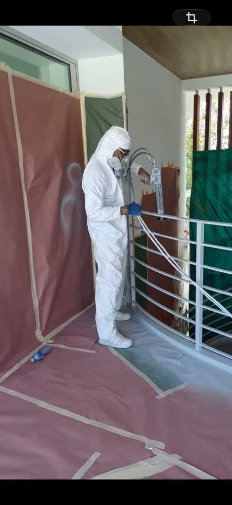 Balcony railings project