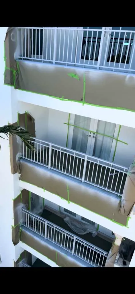 Balcony railings project