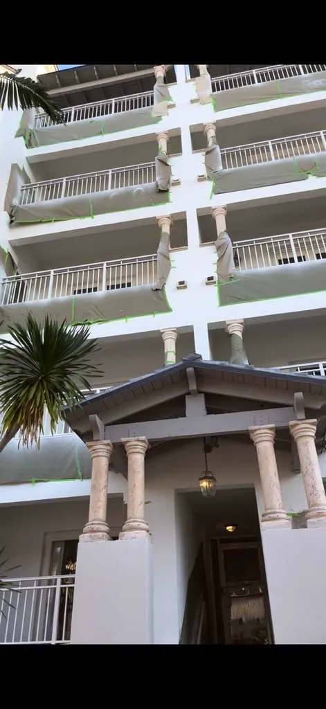 Balcony railings project