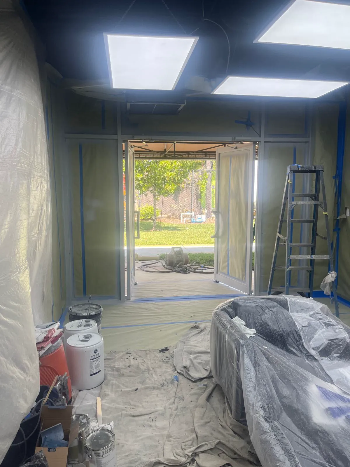 Rolling doors project in Miami