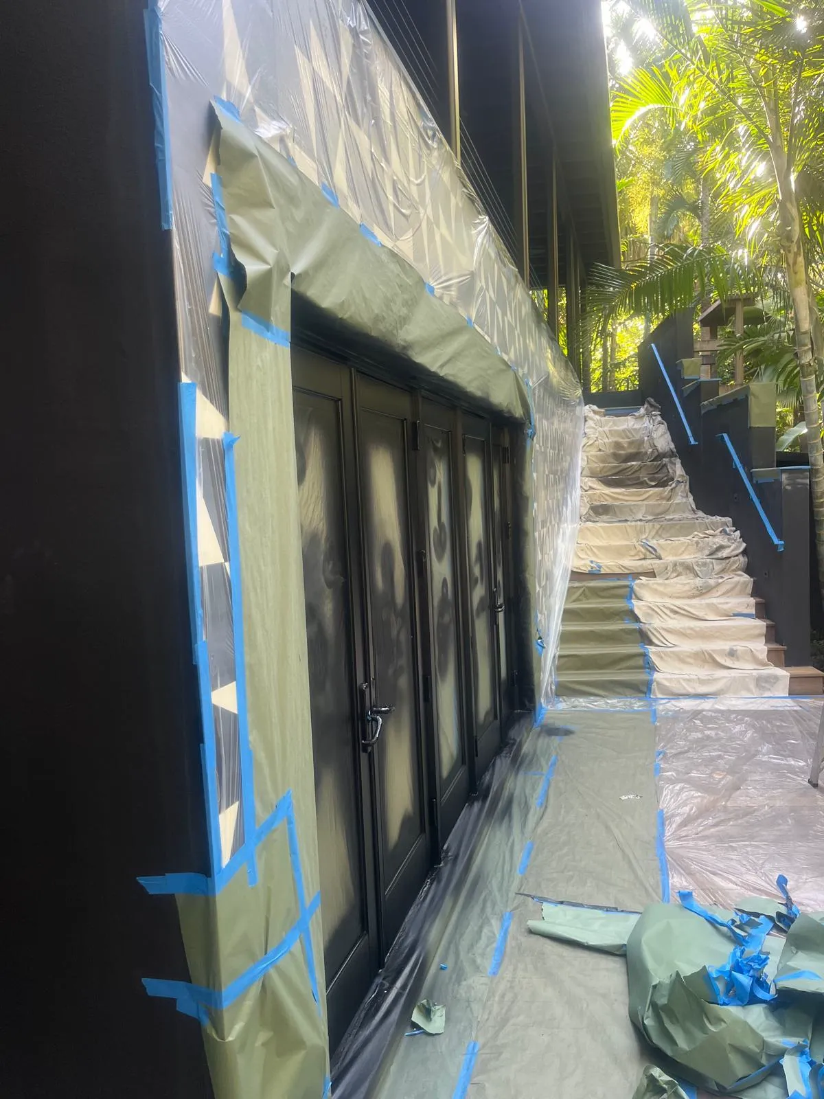 Impact door frames project in Miami