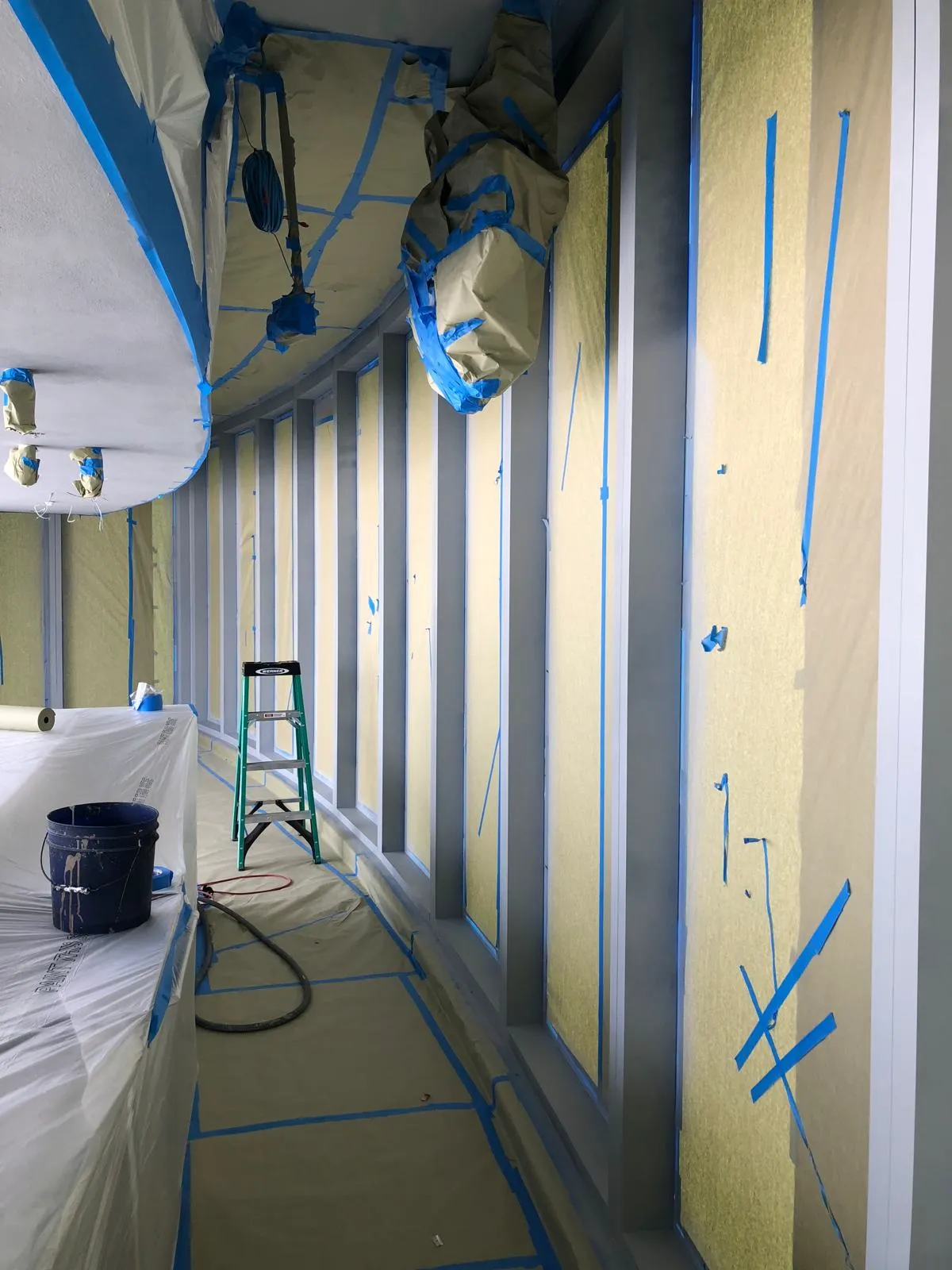 Balcony railings project